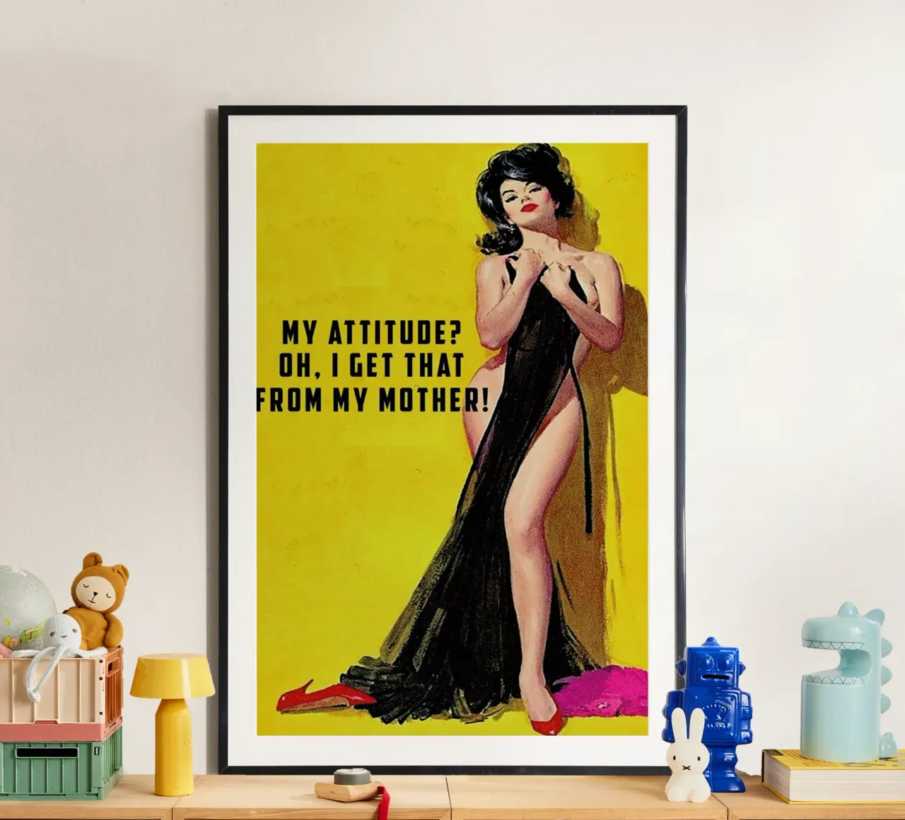 My Attitude? carta hahnemühle da Gallery Print and Art Limited
