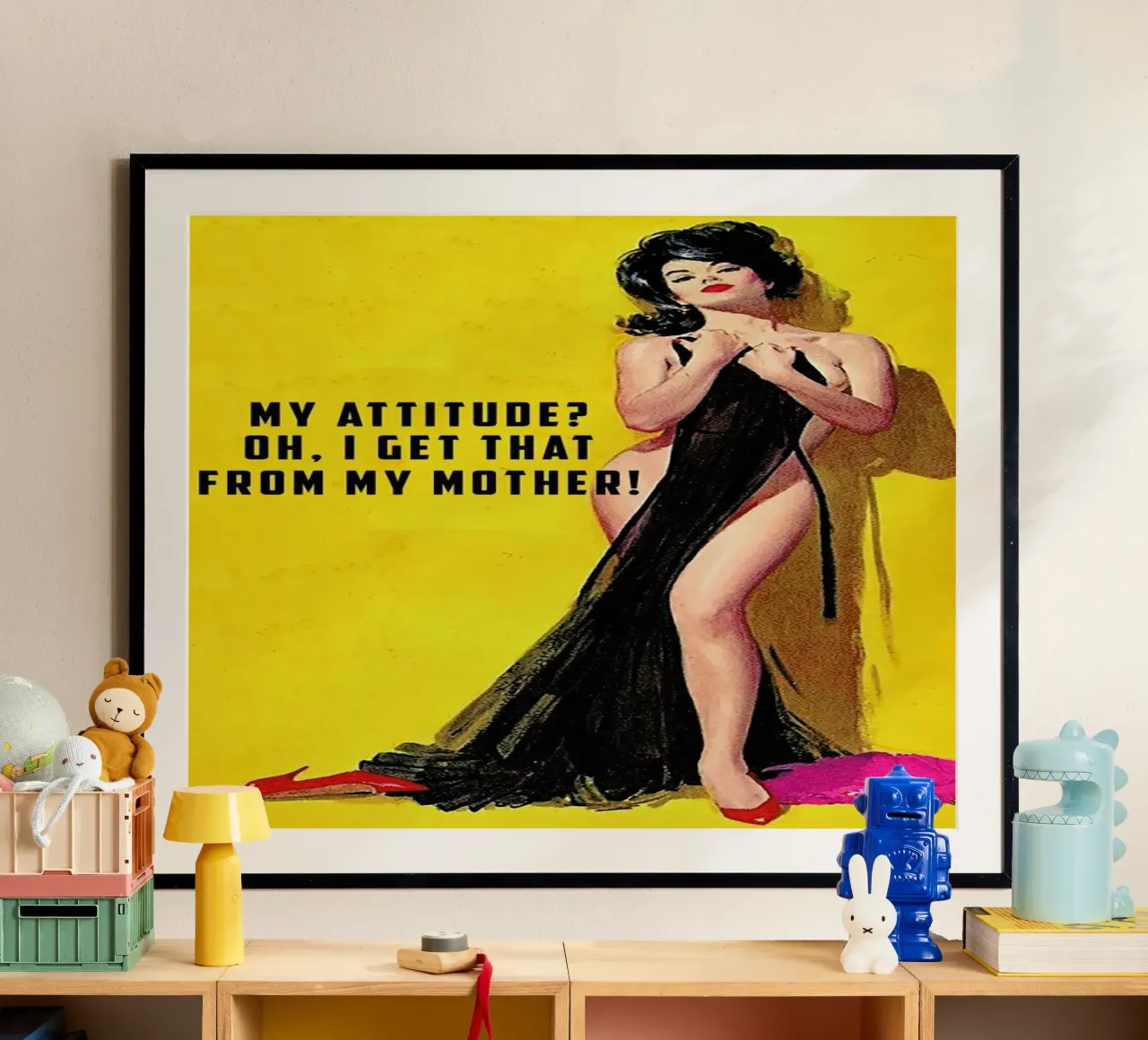 My Attitude? carta hahnemühle da Gallery Print and Art Limited