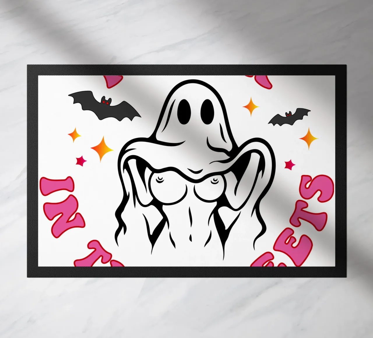 freak in the sheet sexy ghost felpudo de onetime