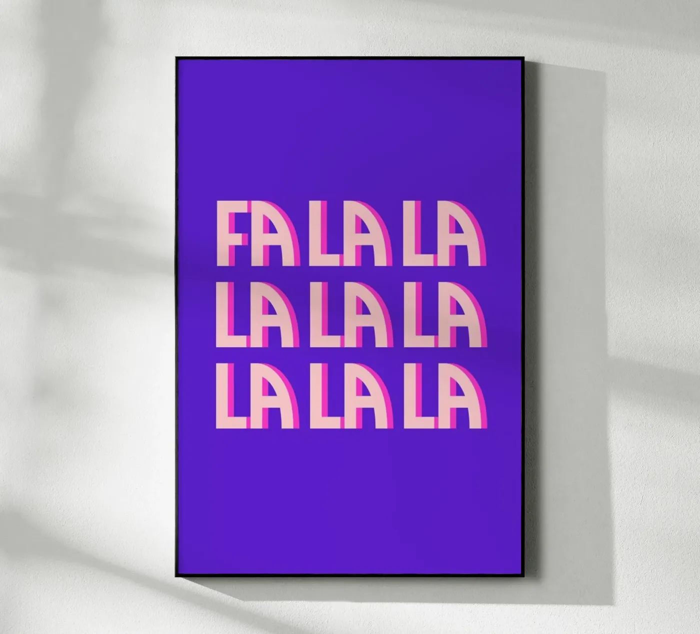 Fa la la Acryl-Glas von Studio One