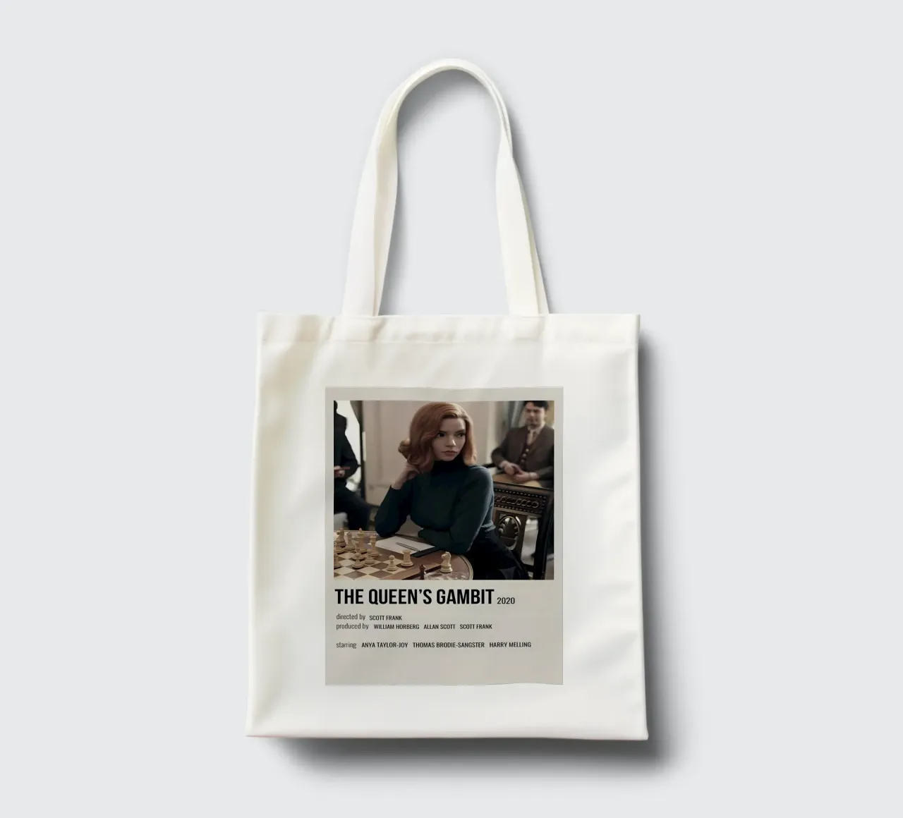 THE QUEEN'S GAMBIT 2020 borsa in juta da MVFminimalist