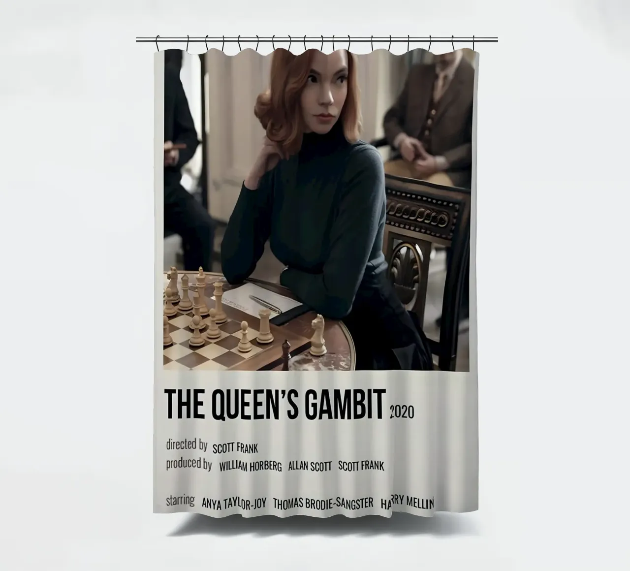 THE QUEEN'S GAMBIT 2020 tenda da doccia da MVFminimalist