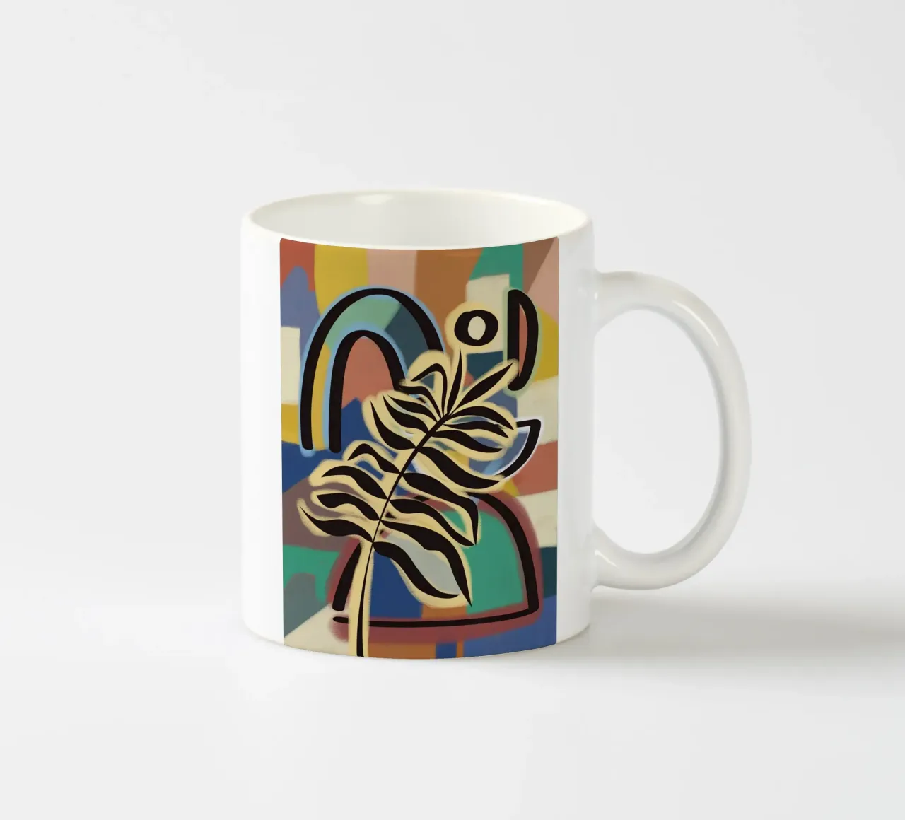 Grassetto tropicale tazza in ceramica da Little Dean