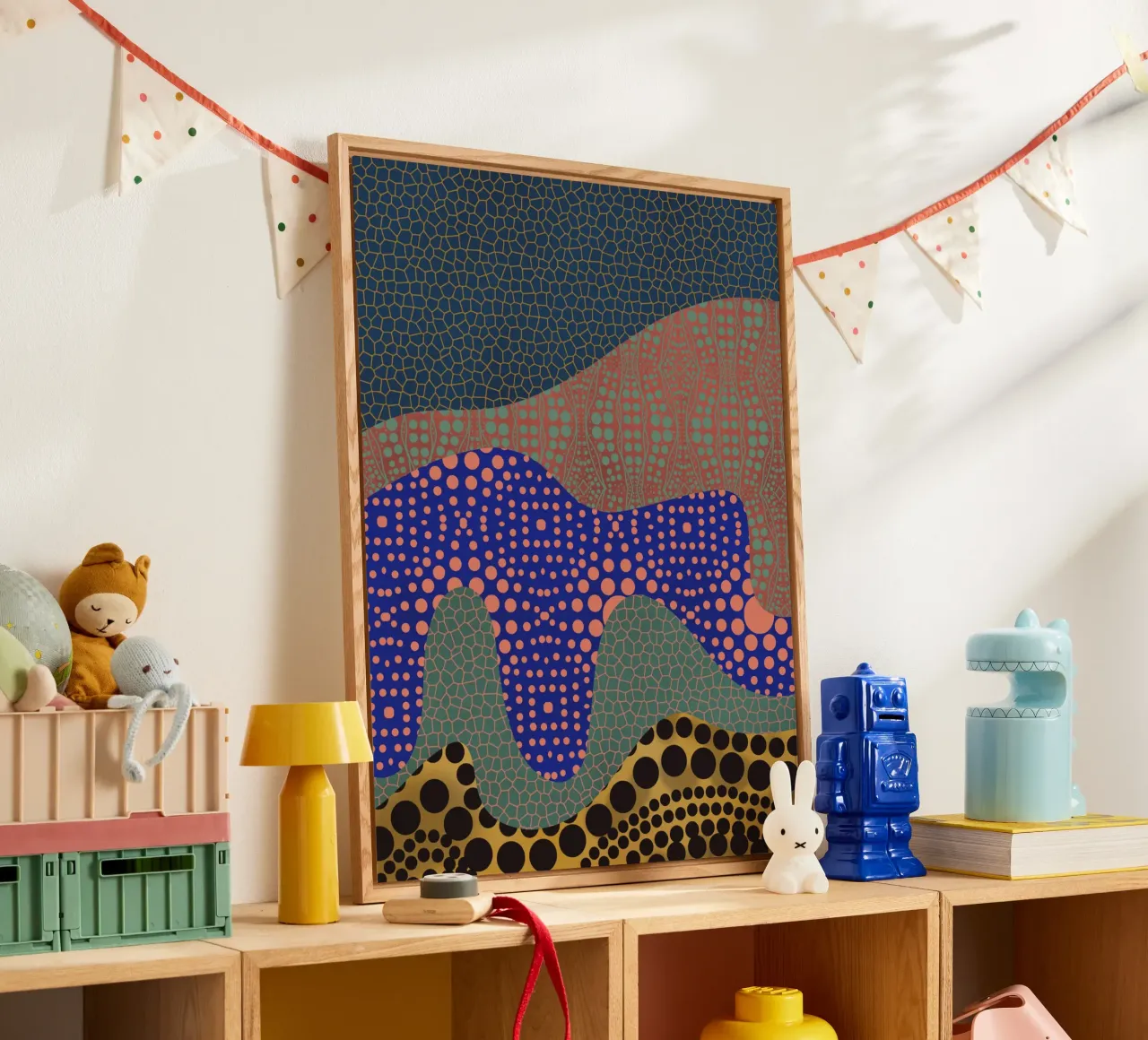 Mosaico organico plexiglass da Little Dean