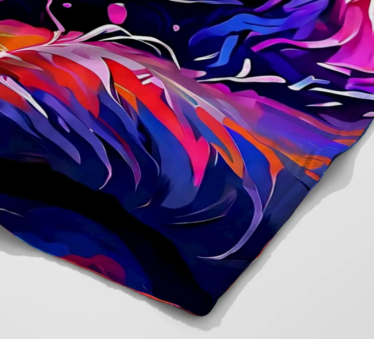 Faultier_Stil_H_1 Fleecedecke von Tierisch bunt by LK