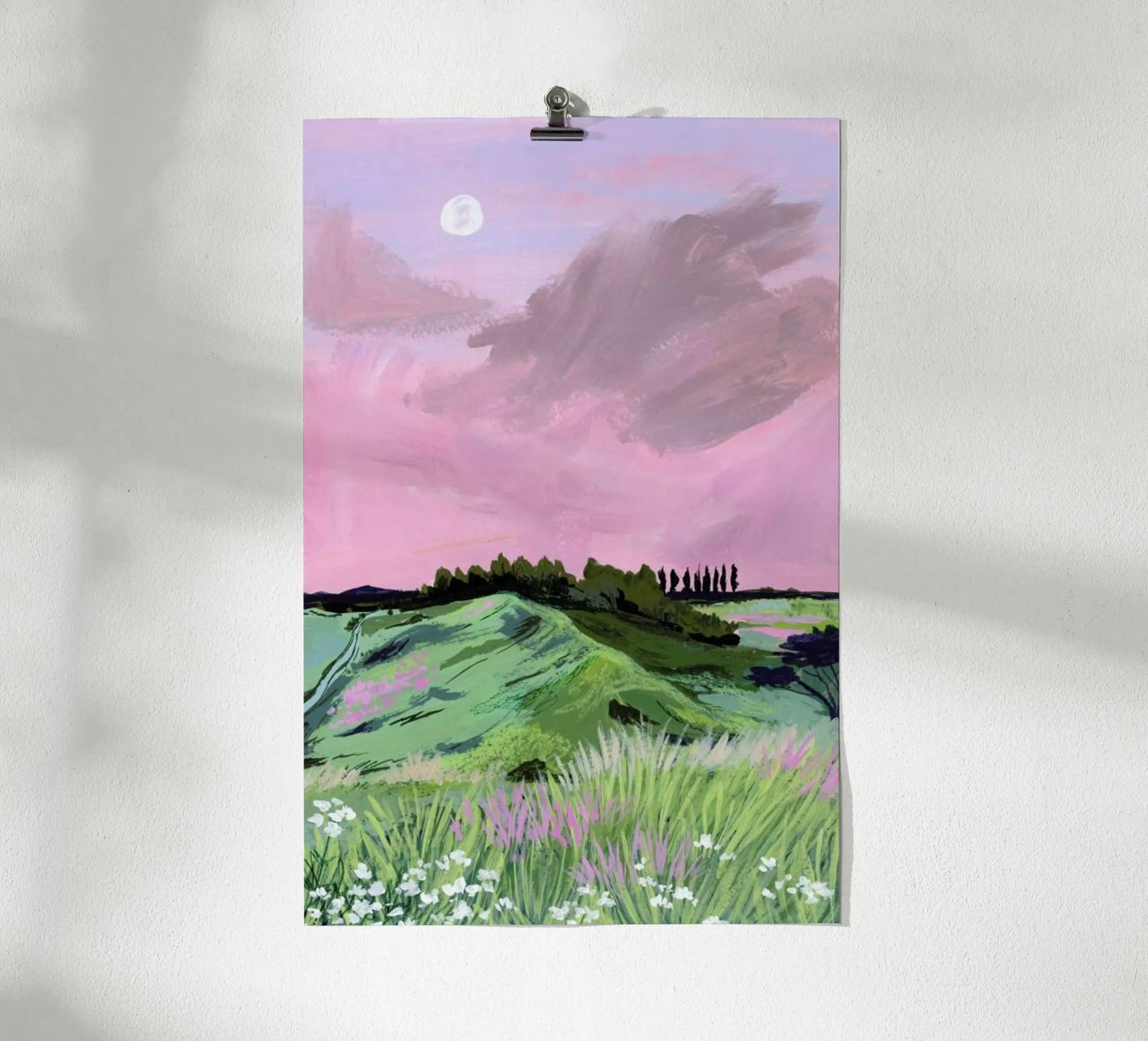 Morning Calm Poster von Sarah Gesek