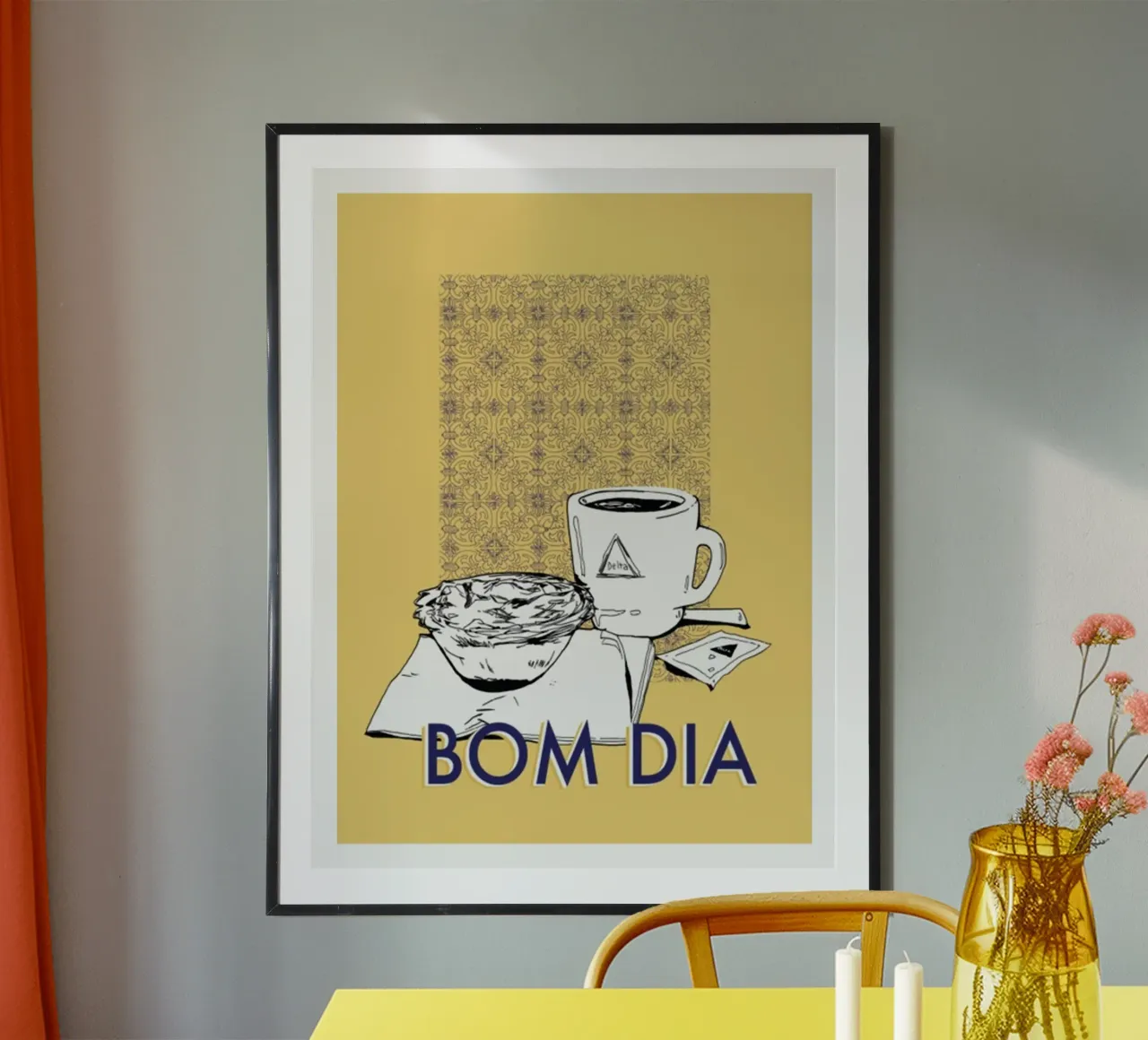 Bom Dia Drink poster da Cocktail Drink