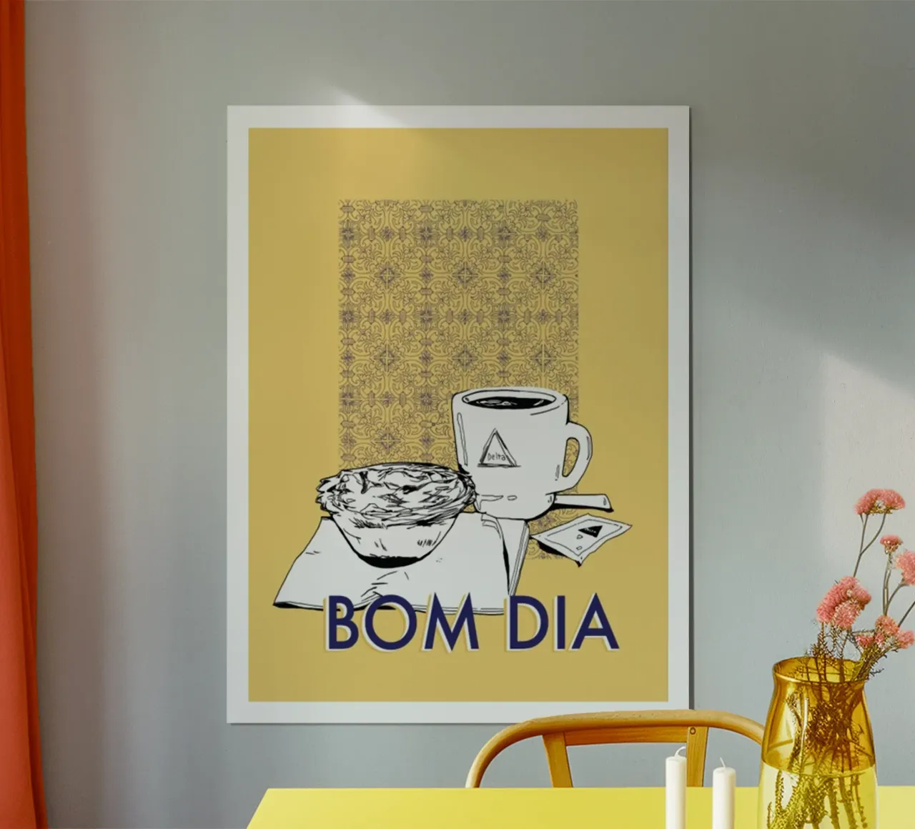 Bom Dia Drink poster da Cocktail Drink