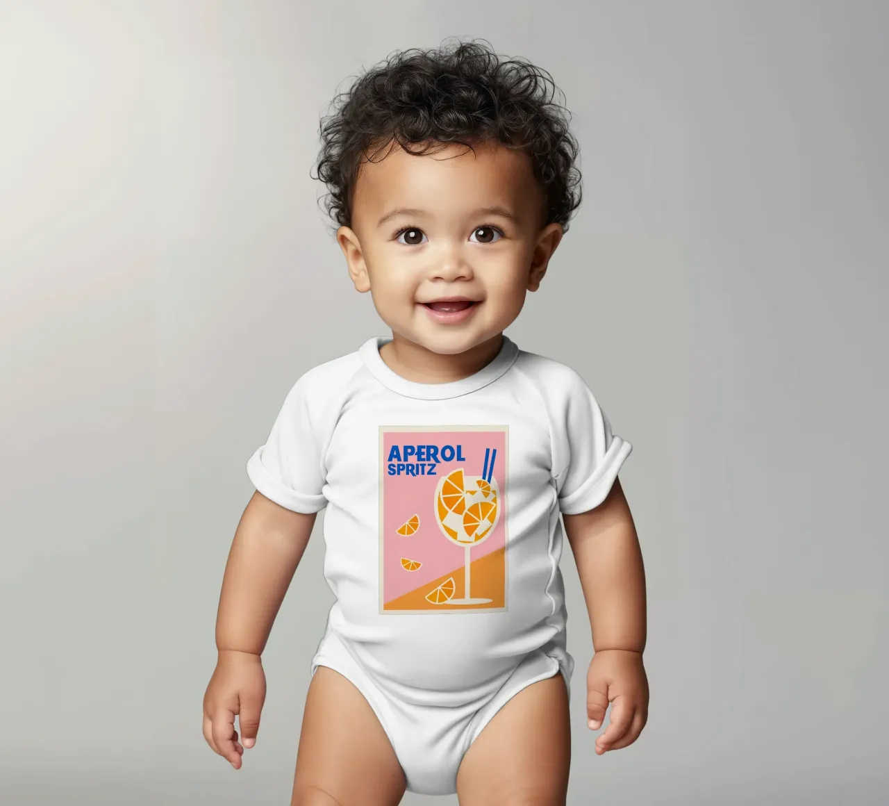 Aperol-Getränk Spritz Kurzarm Babybody von Cocktail Drink