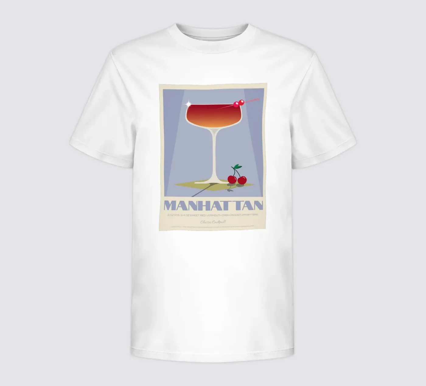 Sciroppo Manhattan t-shirt bambini da Cocktail Drink
