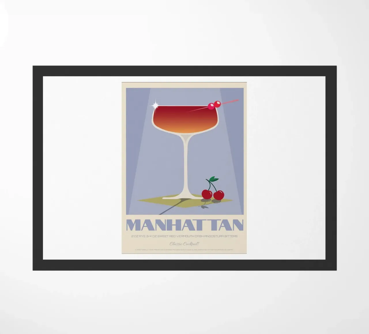 Sciroppo Manhattan zerbino da Cocktail Drink