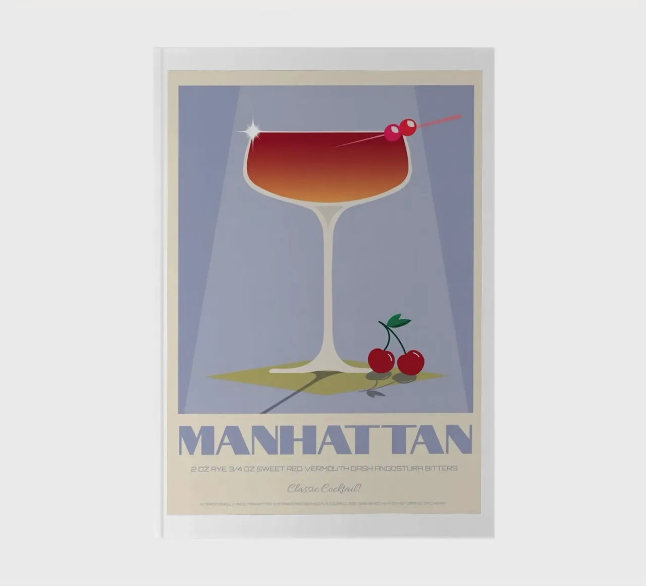Manhattan Syrup notebook by Cocktail Drink