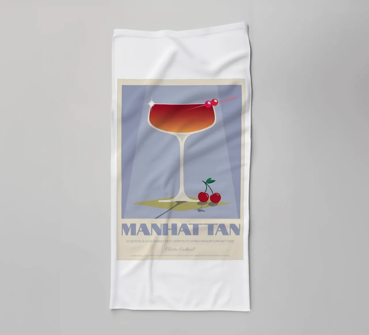 Manhattan Sirup Handtuch von Cocktail Drink