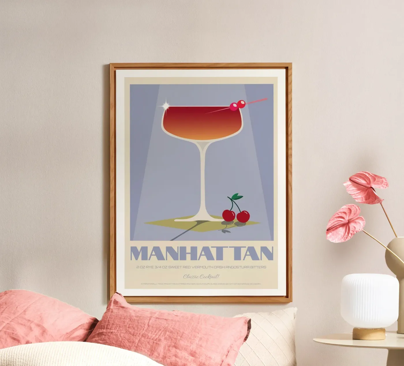 Sciroppo Manhattan pannello forex da Cocktail Drink