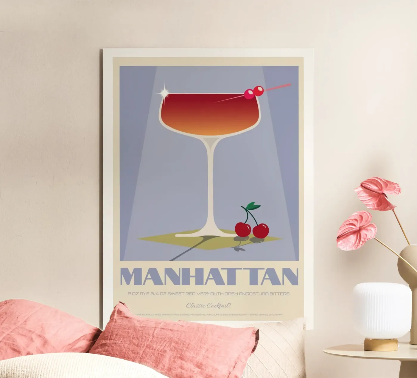 Sciroppo Manhattan pannello forex da Cocktail Drink