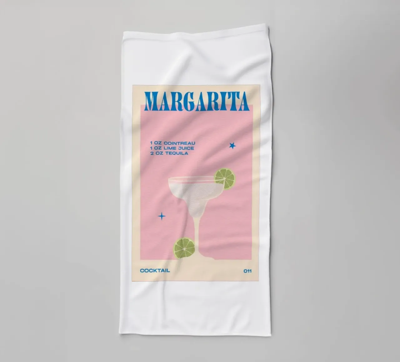 Margarita-Cocktail-Sirup Handtuch von Cocktail Drink