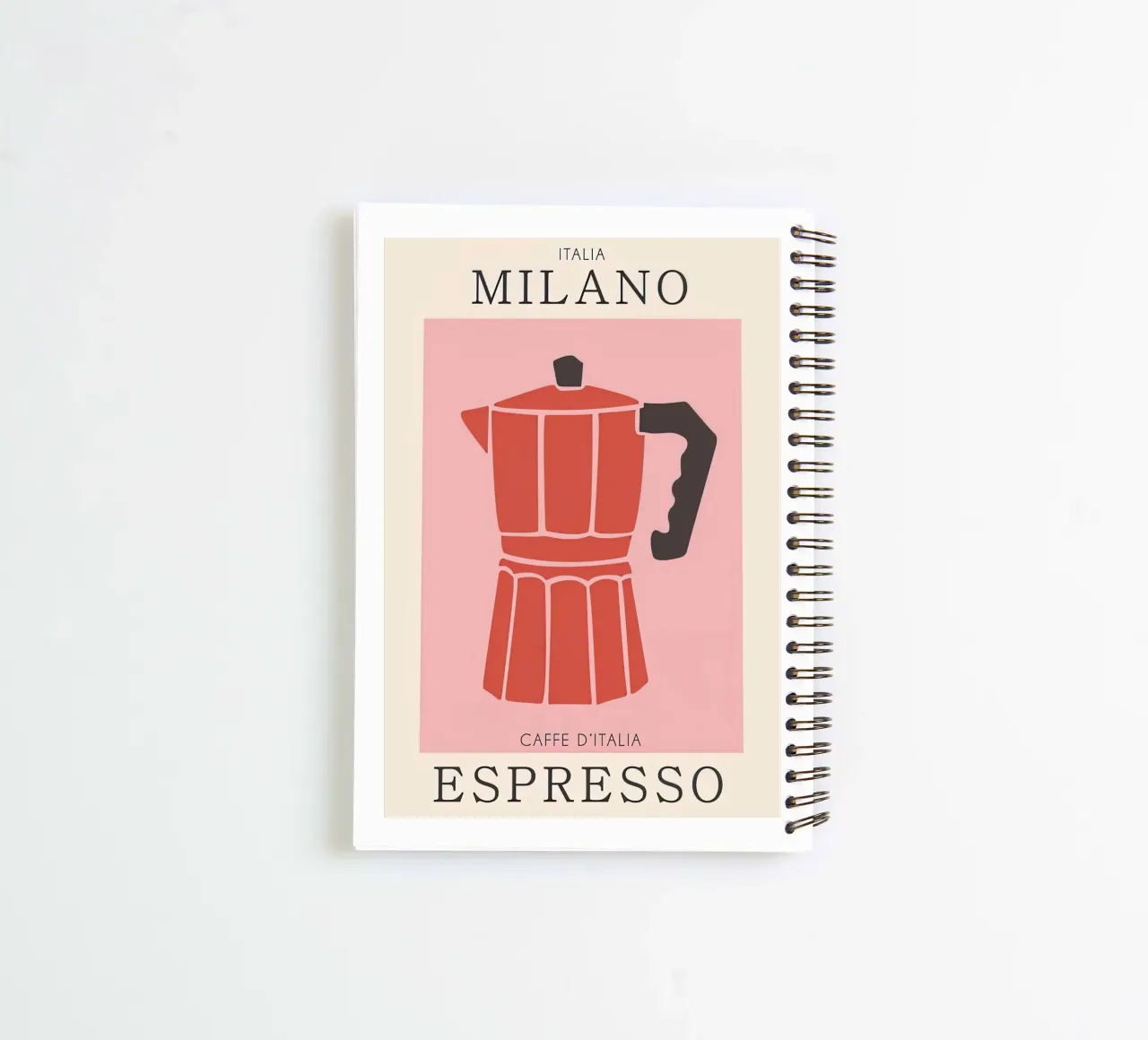 Milan Express spiral notebook by Cocktail Drink