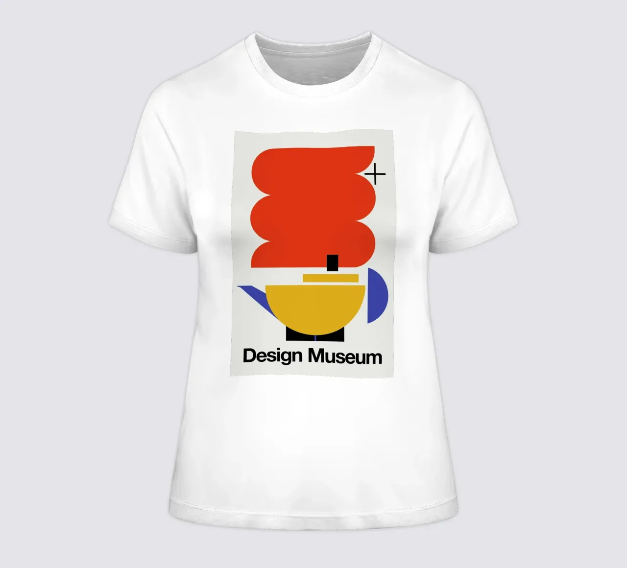 Design Museum women's fitted t-shirt by Bo Lundberg