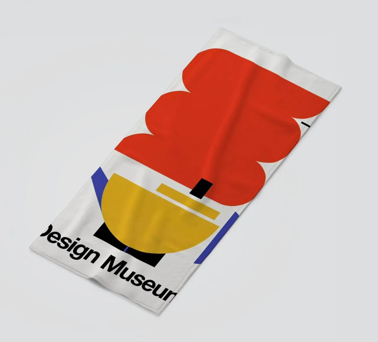 Design Museum beach towel by Bo Lundberg