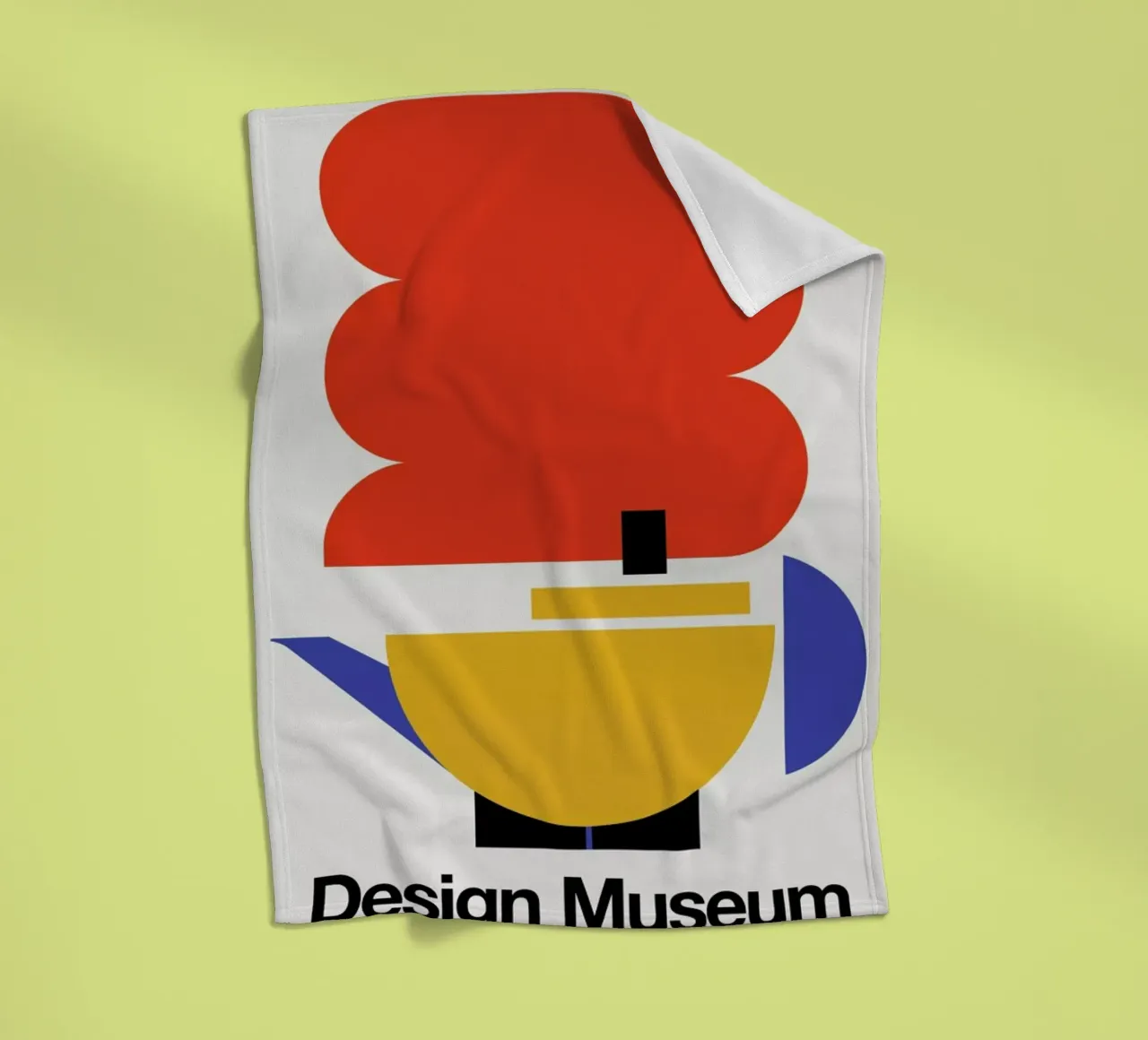 Design Museum fleece blanket by Bo Lundberg