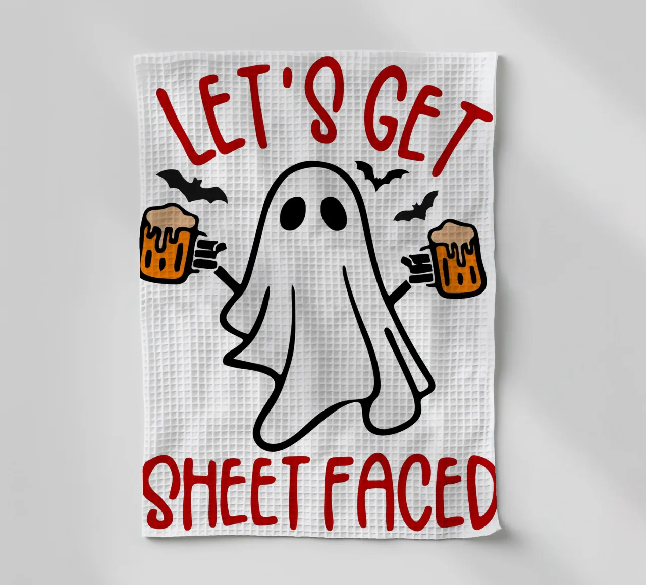 l'halloween, c'est l'heure du drap torchon de onetime