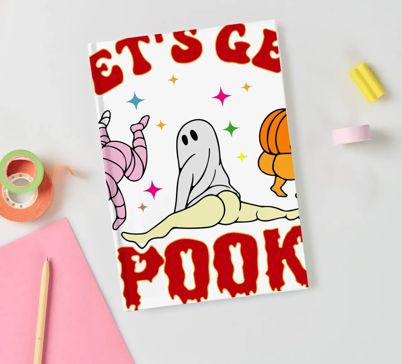 lets get spooky notebook by onetime