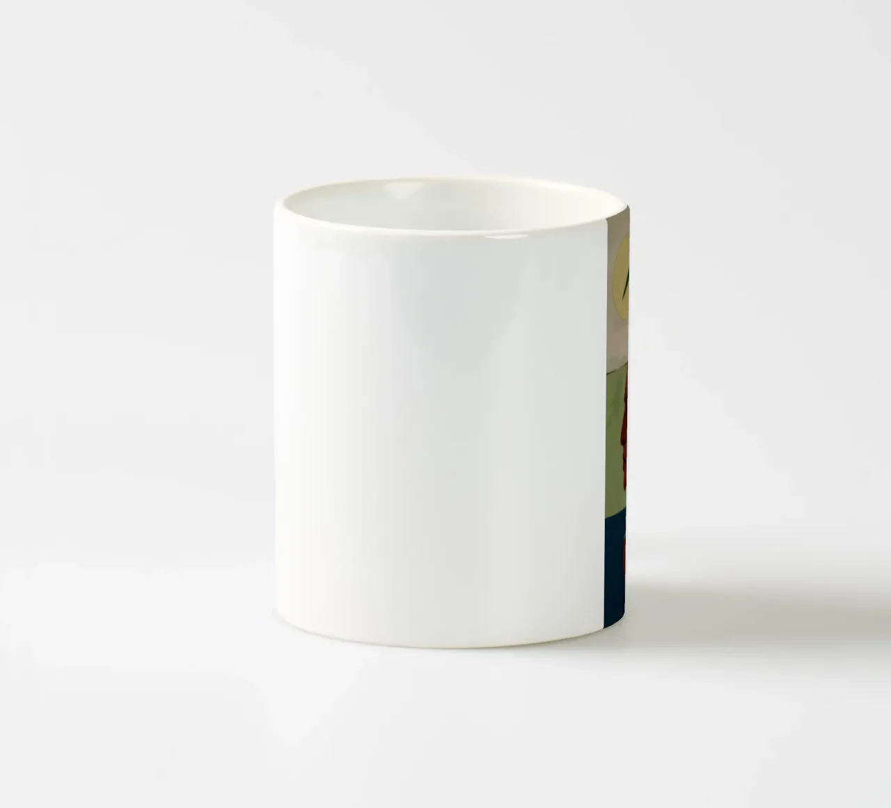 Vaso a due facce tazza in ceramica da Pale Aura
