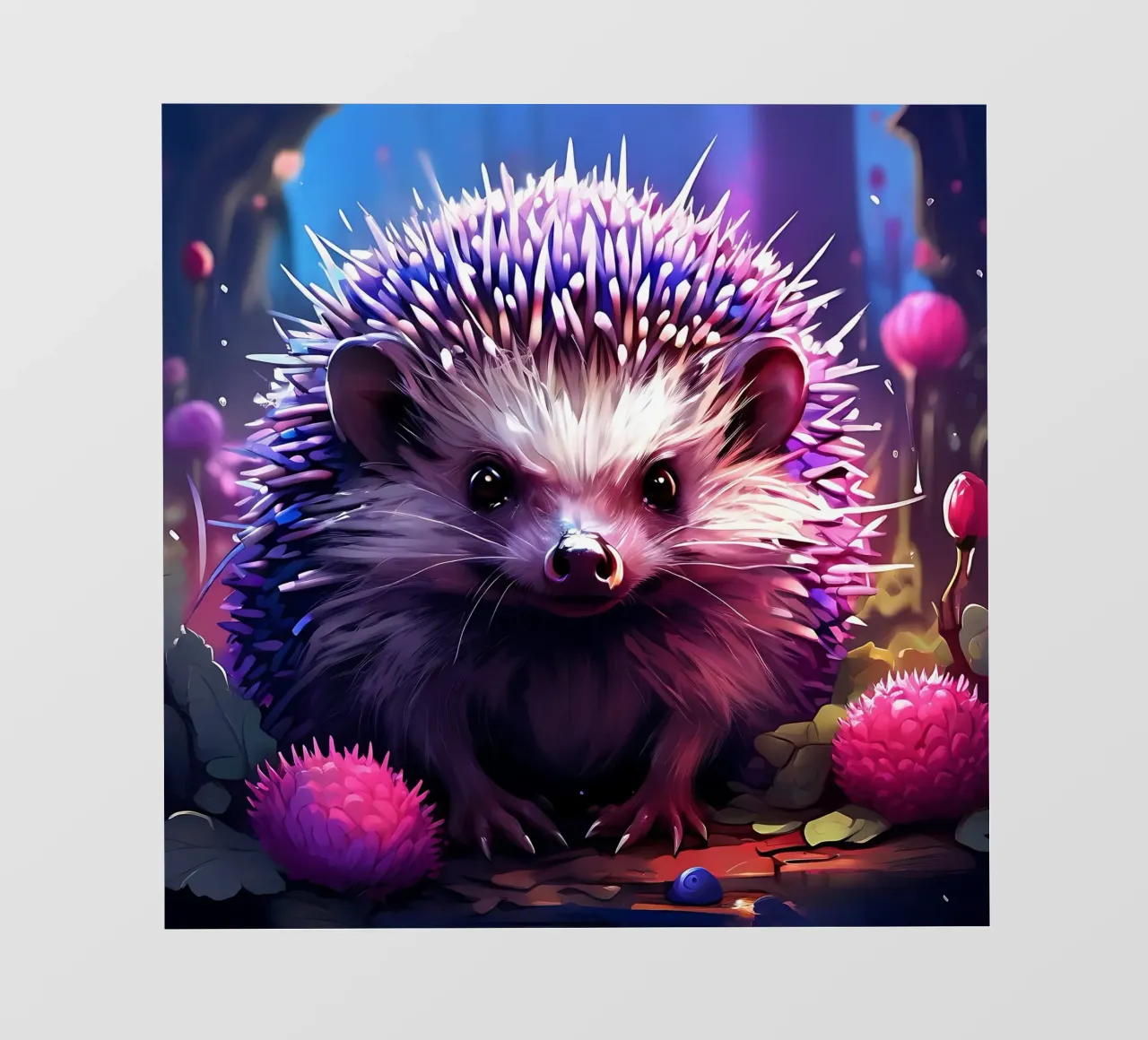 Hedgehog_style_H_1 backlit film by Tierisch bunt by LK