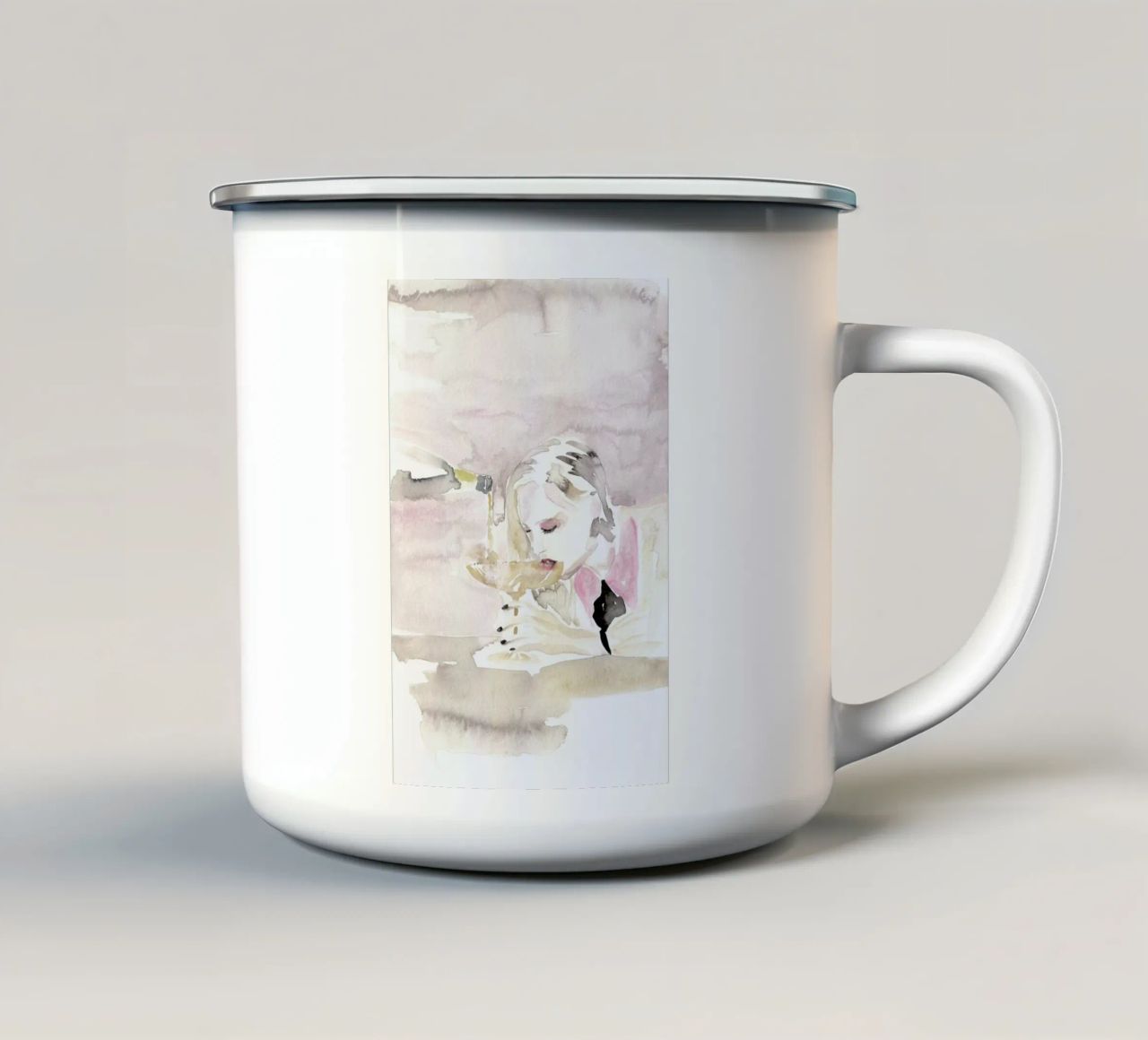 You Called My Name tazza in smalto da Victoria Verbaan