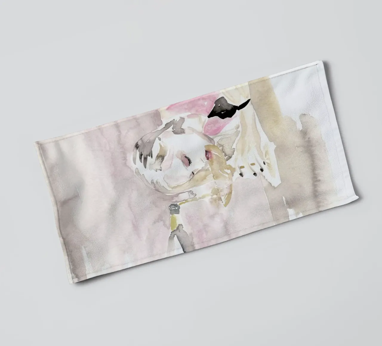 You Called My Name asciugamano da bagno da Victoria Verbaan