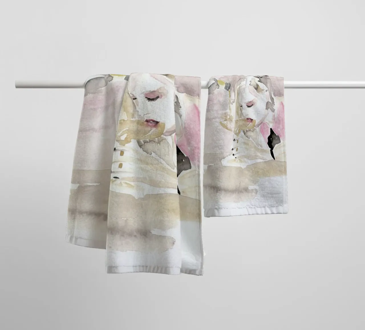 You Called My Name asciugamano da bagno da Victoria Verbaan