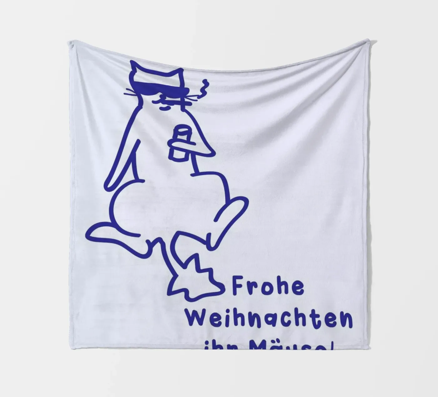 Cat Fleecedecke von XOXO Arte