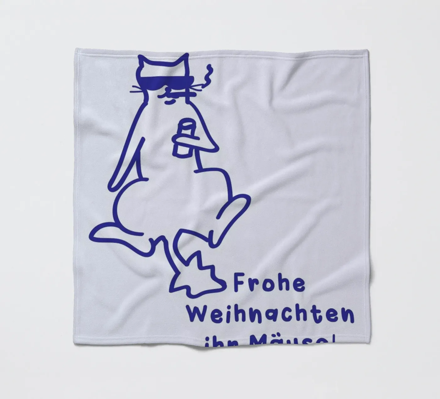 Cat Fleecedecke von XOXO Arte