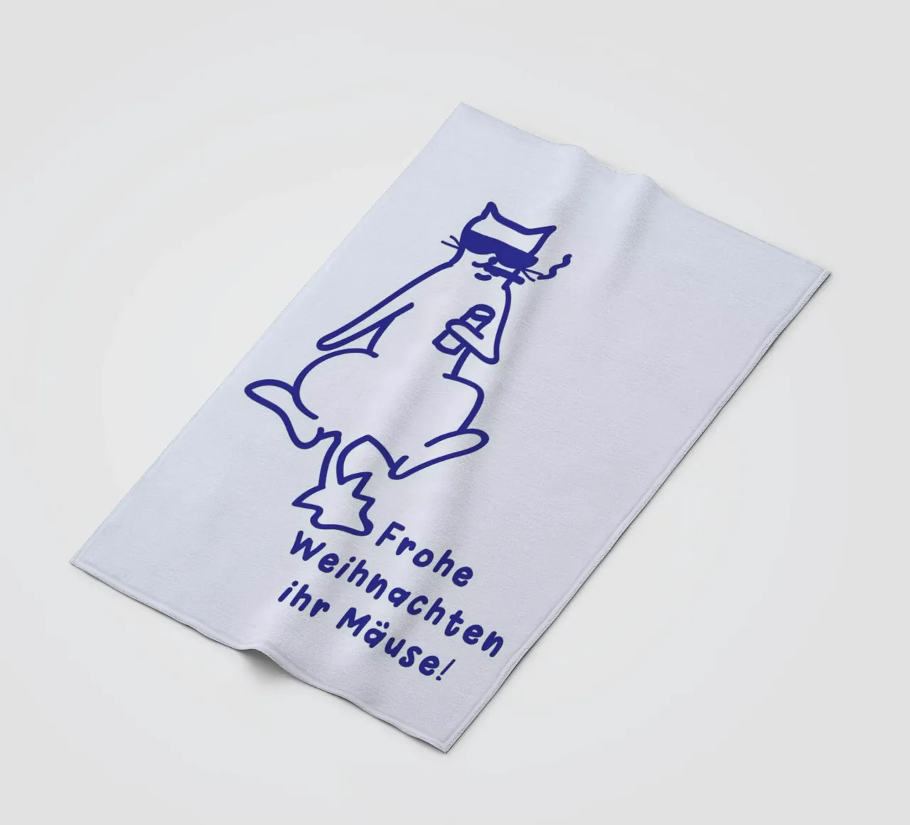 Cat Fleecedecke von XOXO Arte