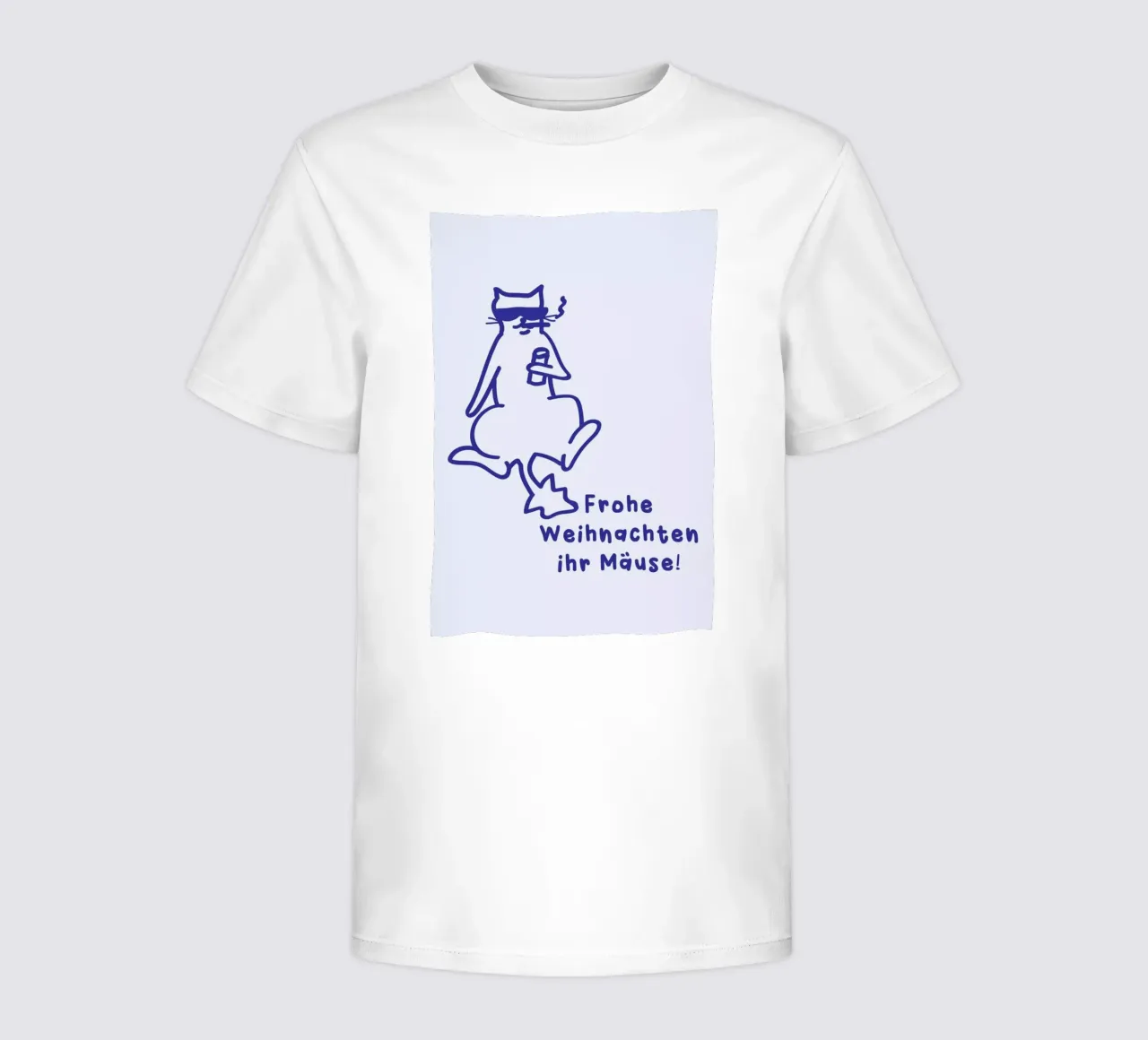 Cat t-shirt bambini da XOXO Arte