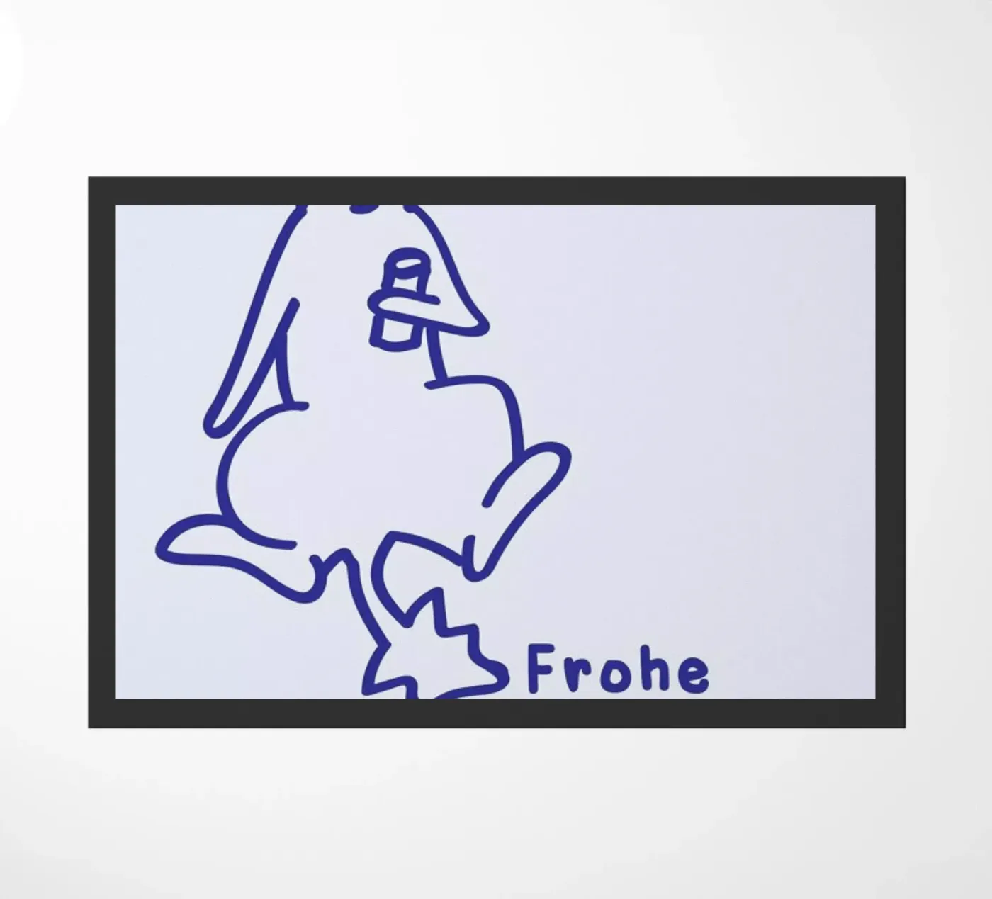 Cat doormat by XOXO Arte