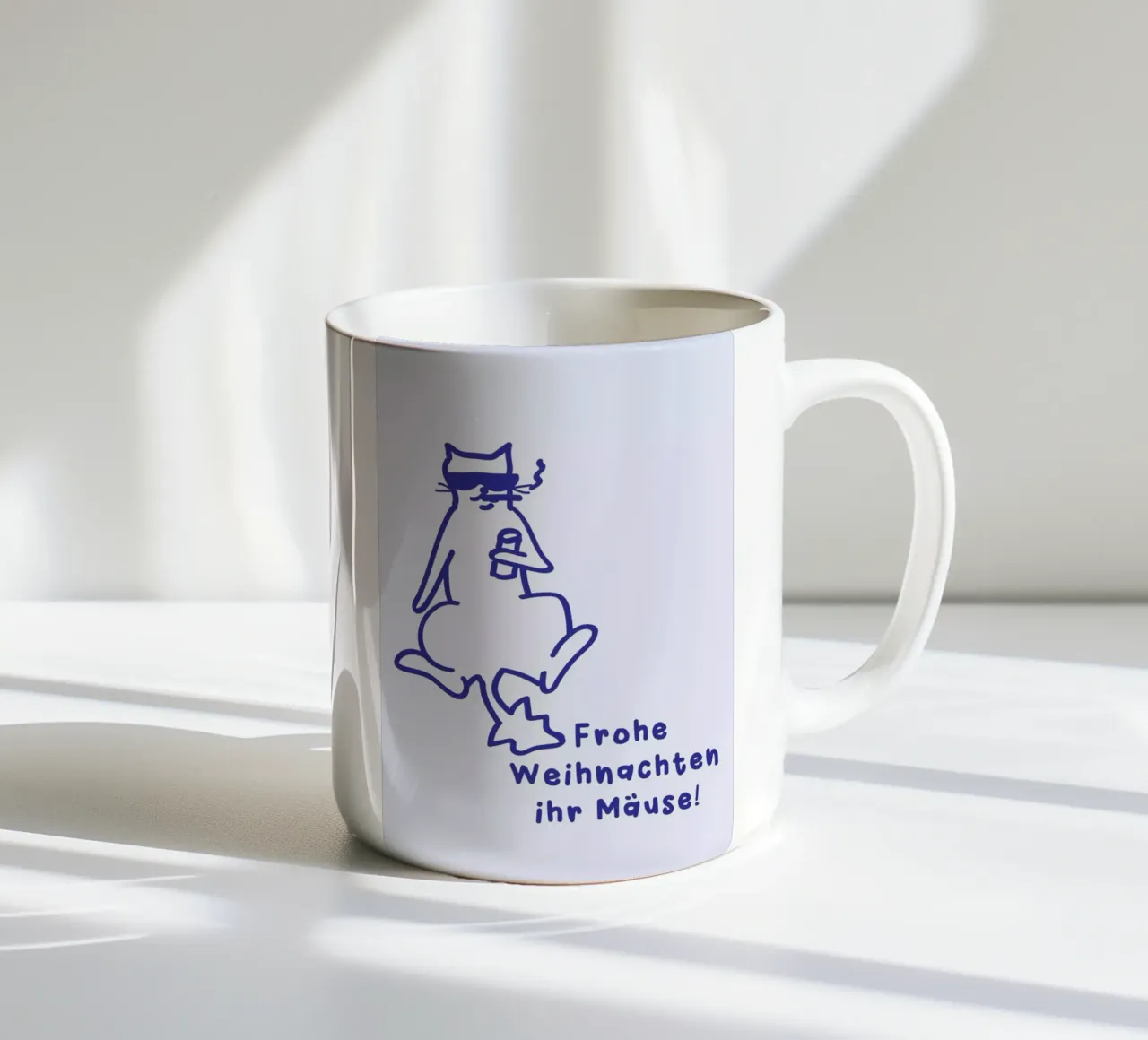 Cat tazza in ceramica da XOXO Arte