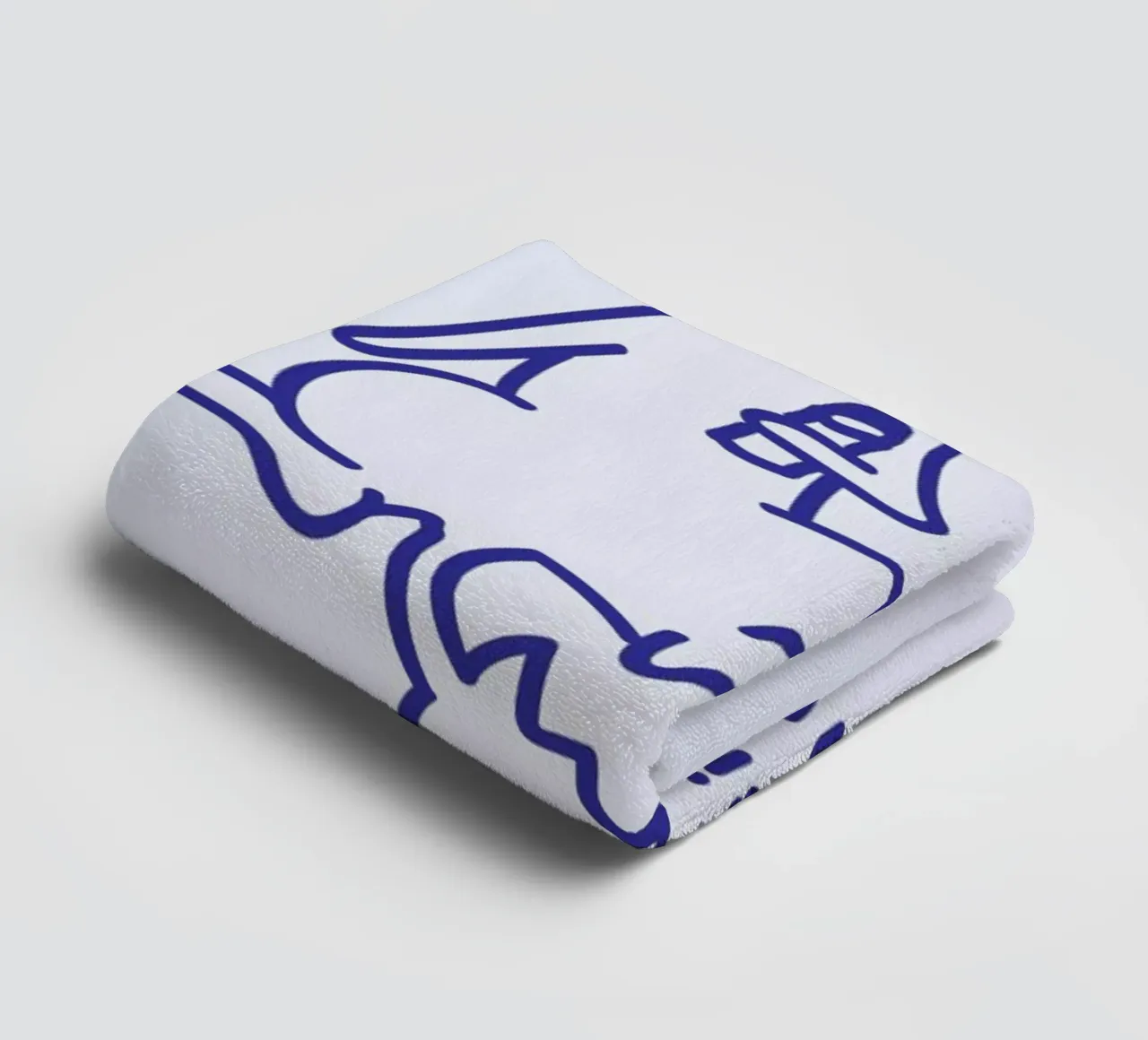 Cat towel by XOXO Arte