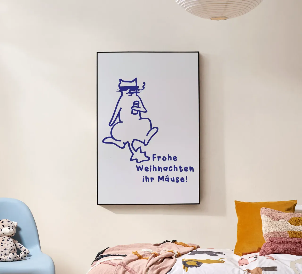 Cat Acryl-Glas von XOXO Arte