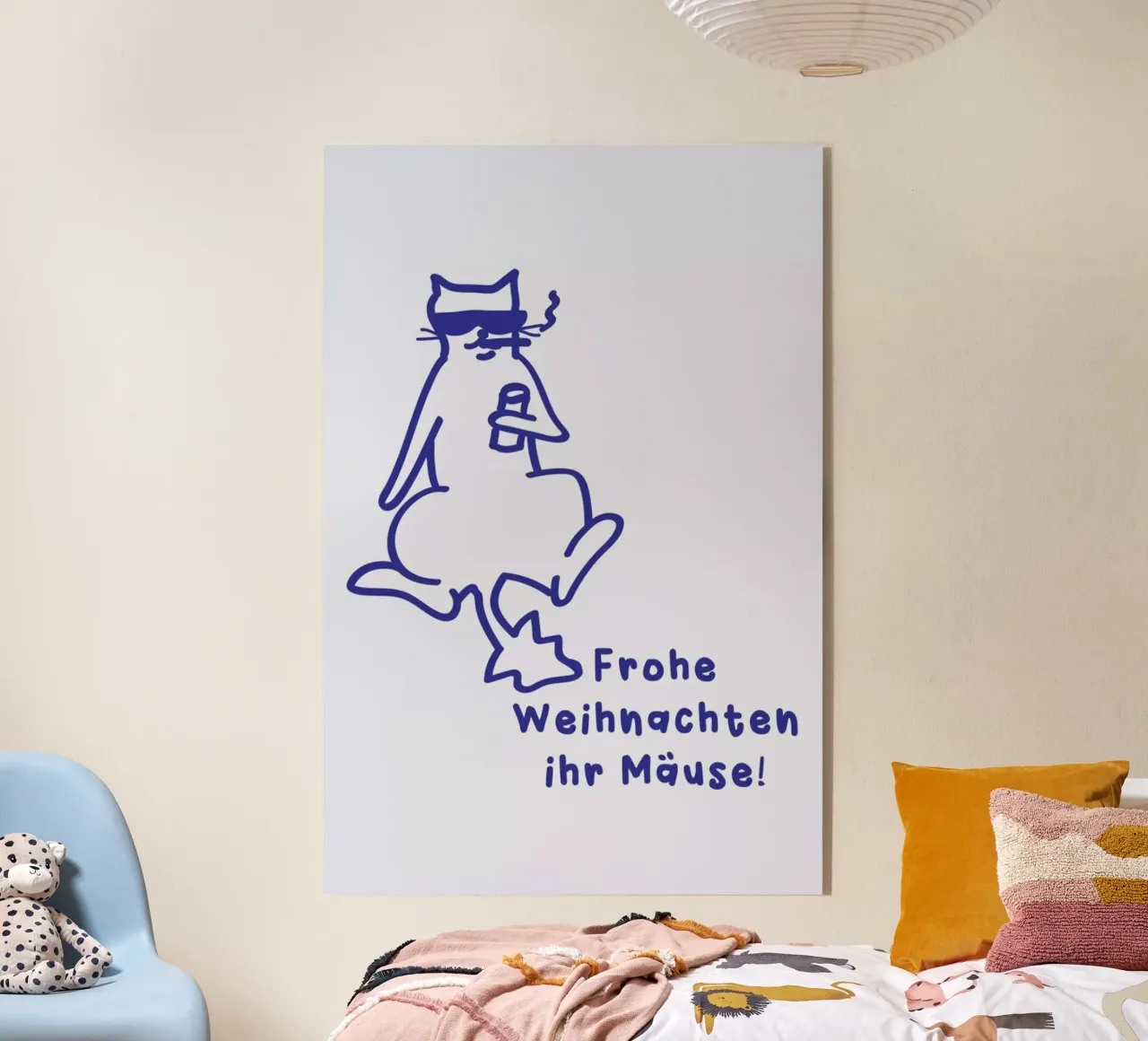 Cat Acryl-Glas von XOXO Arte