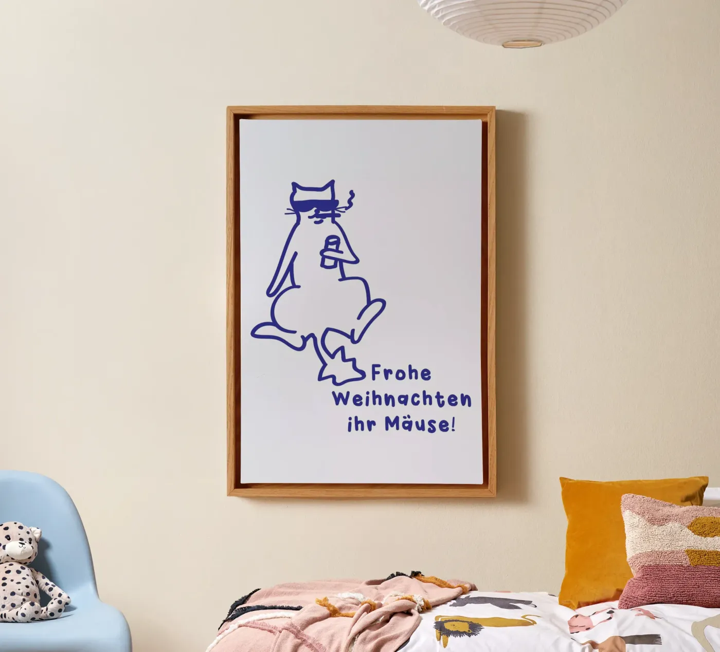 Cat canvas van XOXO Arte