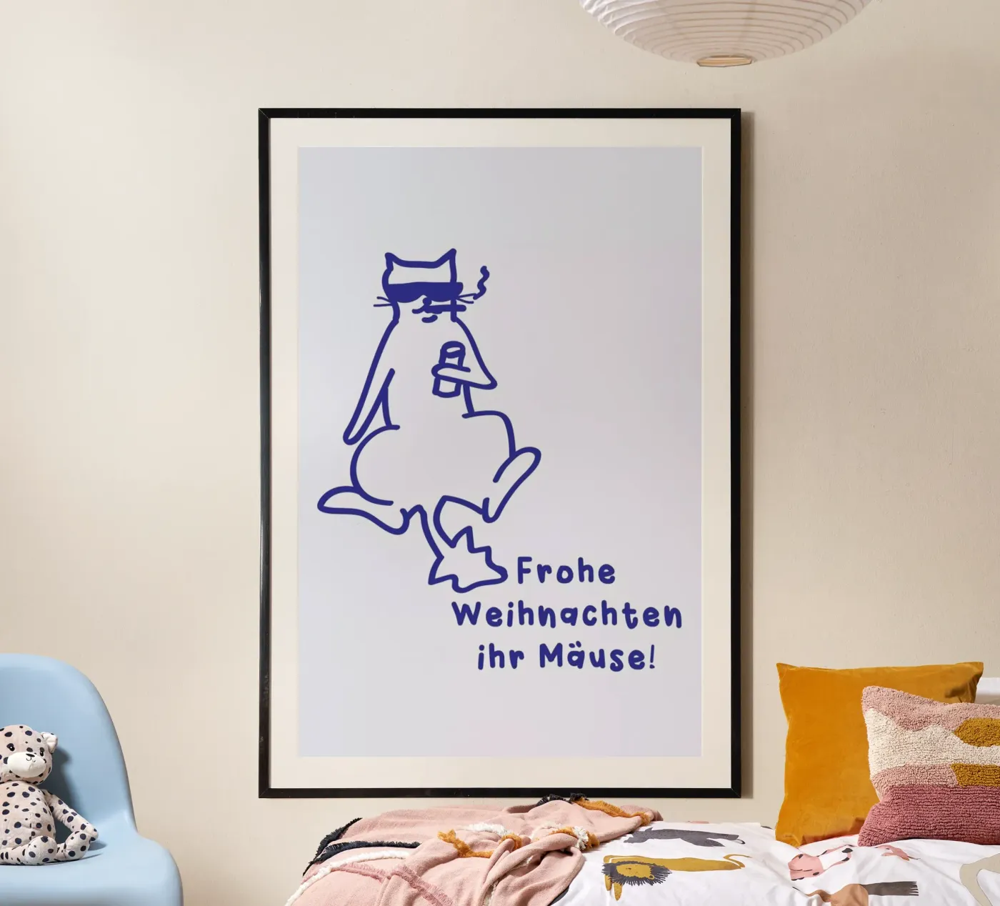 Cat Poster von XOXO Arte