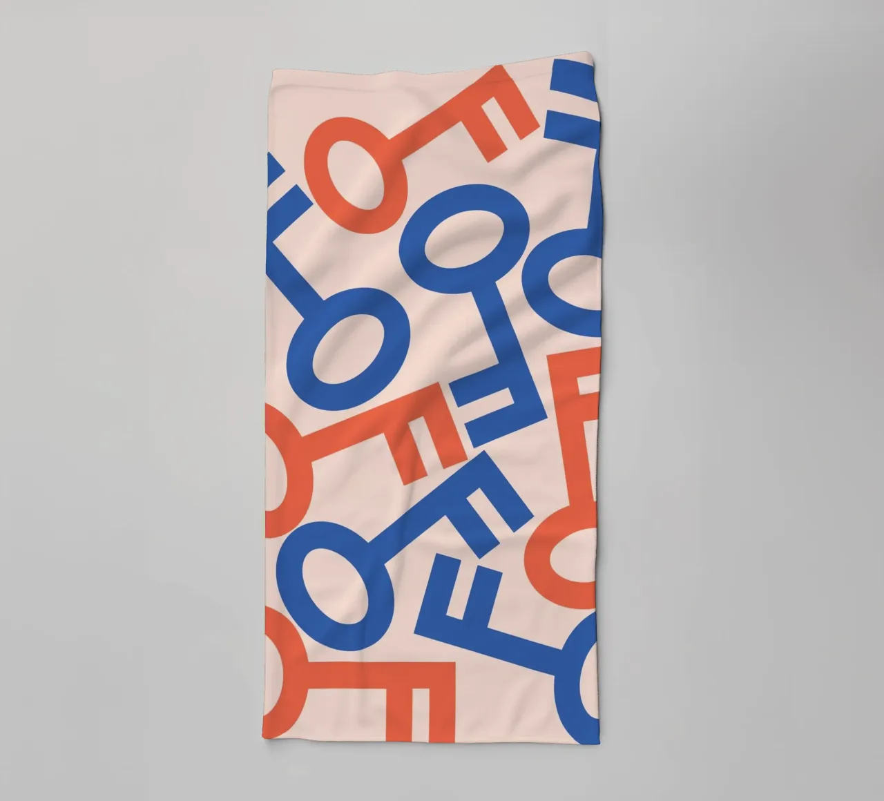 Stapelkunst badhanddoek van galihstudio