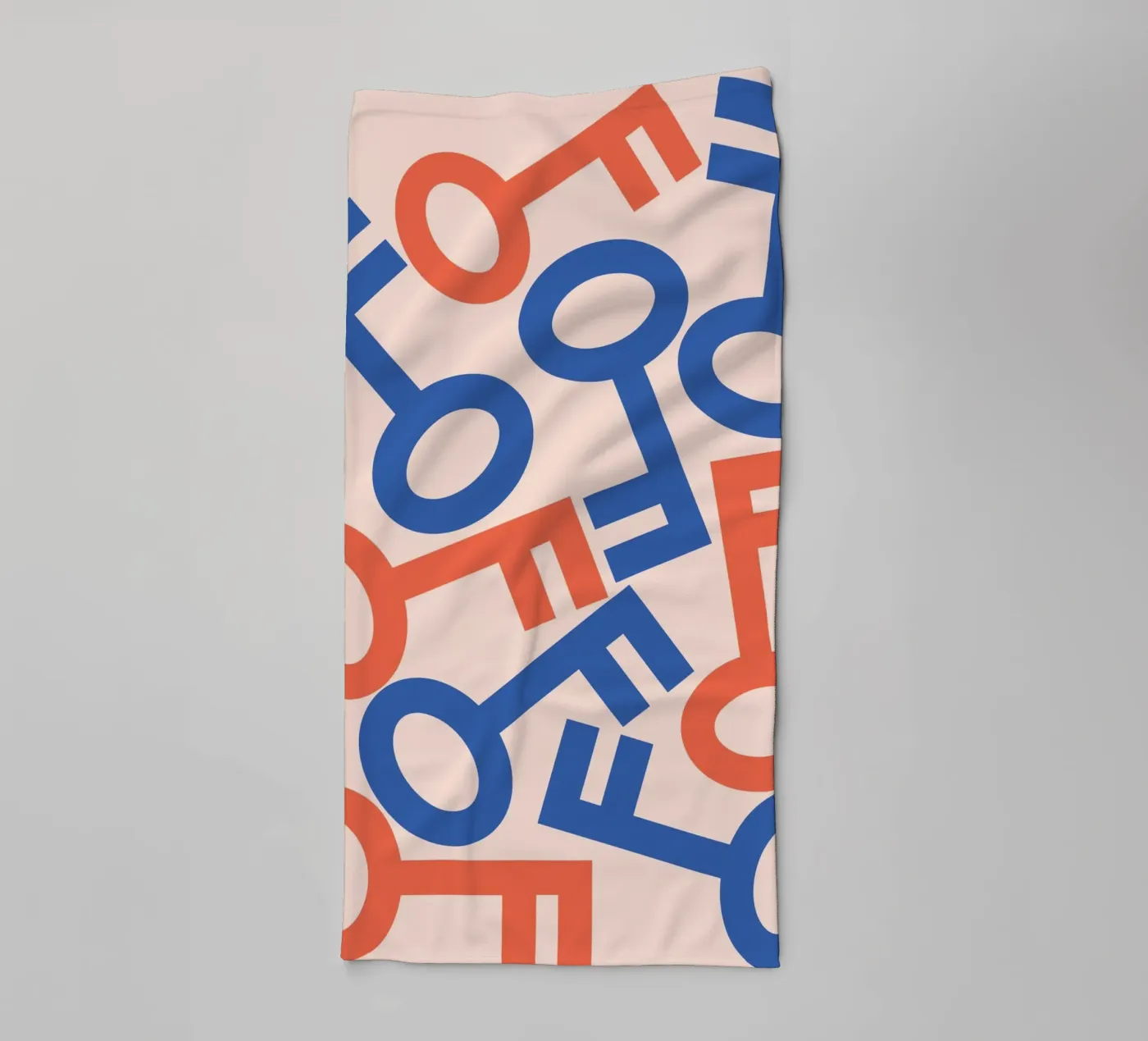 Arte della pila di chiavi asciugamano da bagno da galihstudio