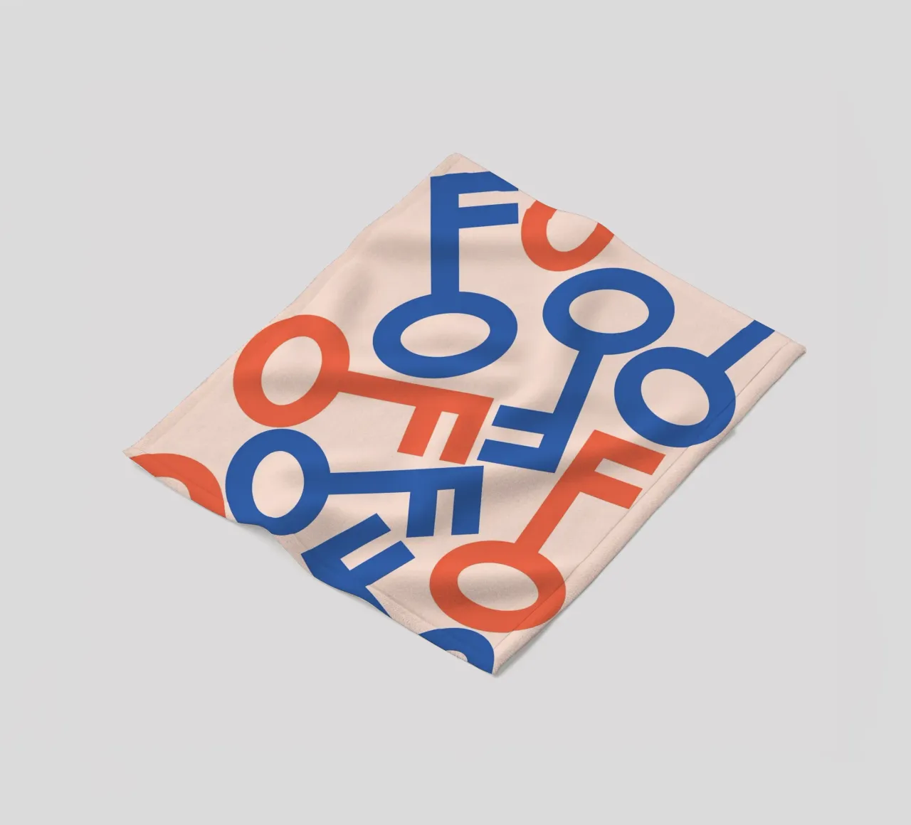 Key stack art Fleecedecke von galihstudio