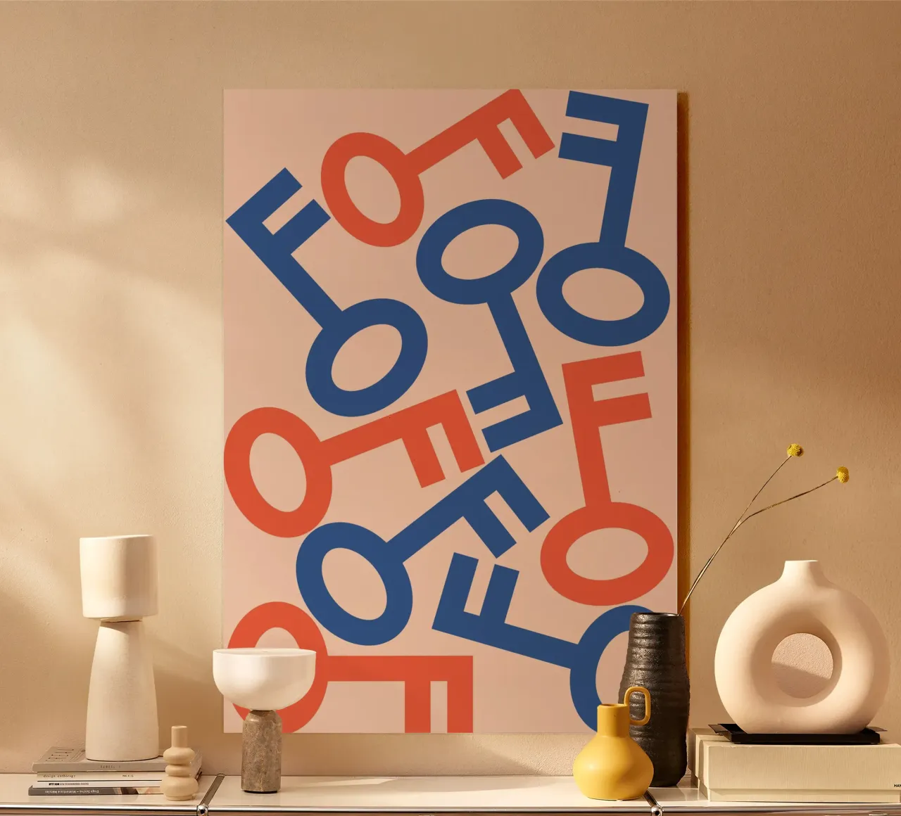 Key stack art forex plate by galihstudio