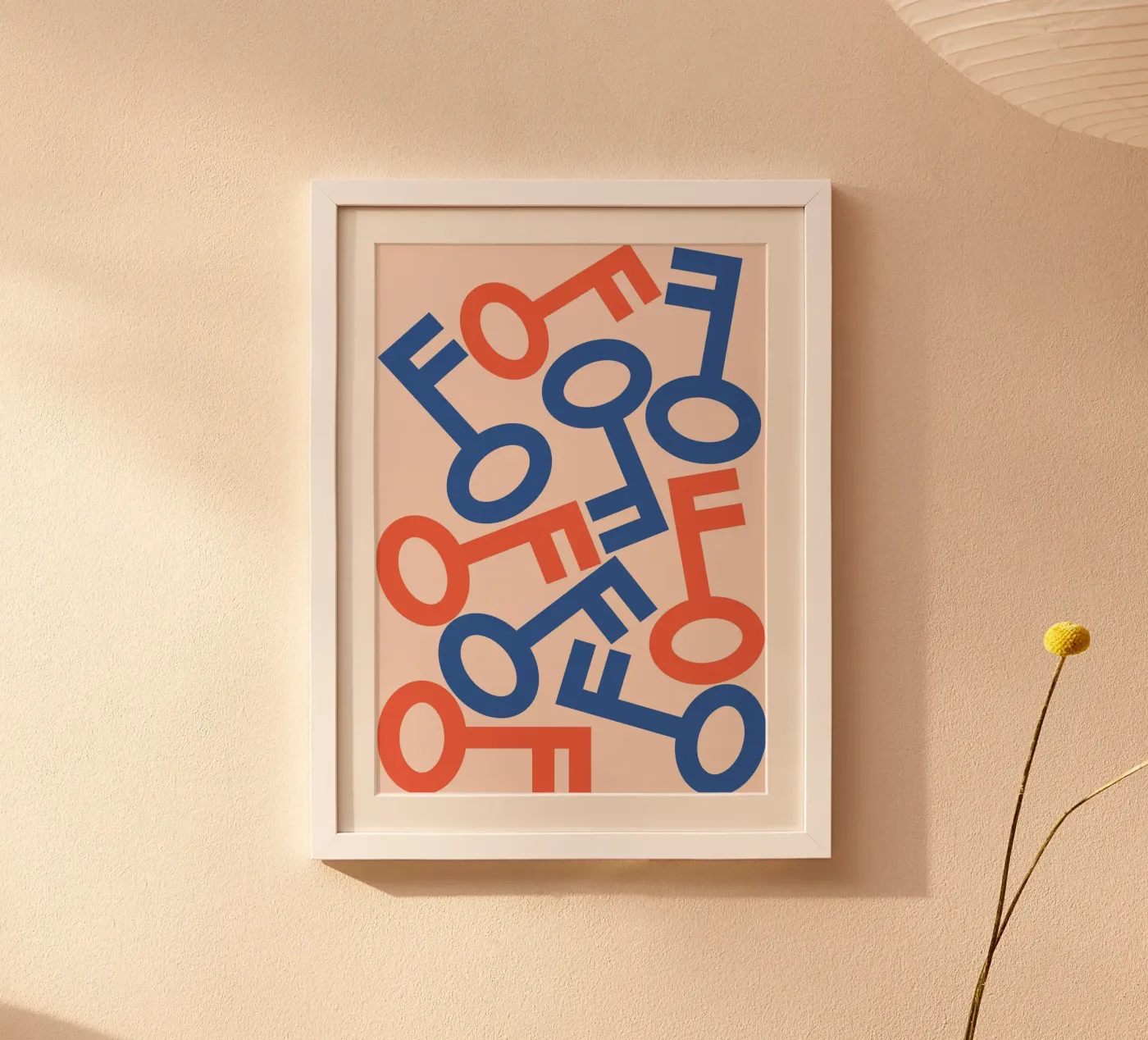 Key Stack Art Poster von galihstudio