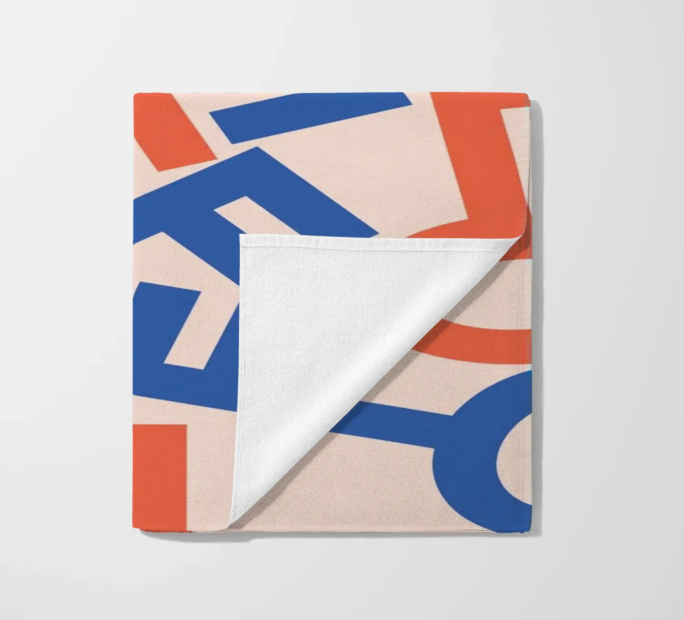 Stapelkunst strandhanddoek van galihstudio