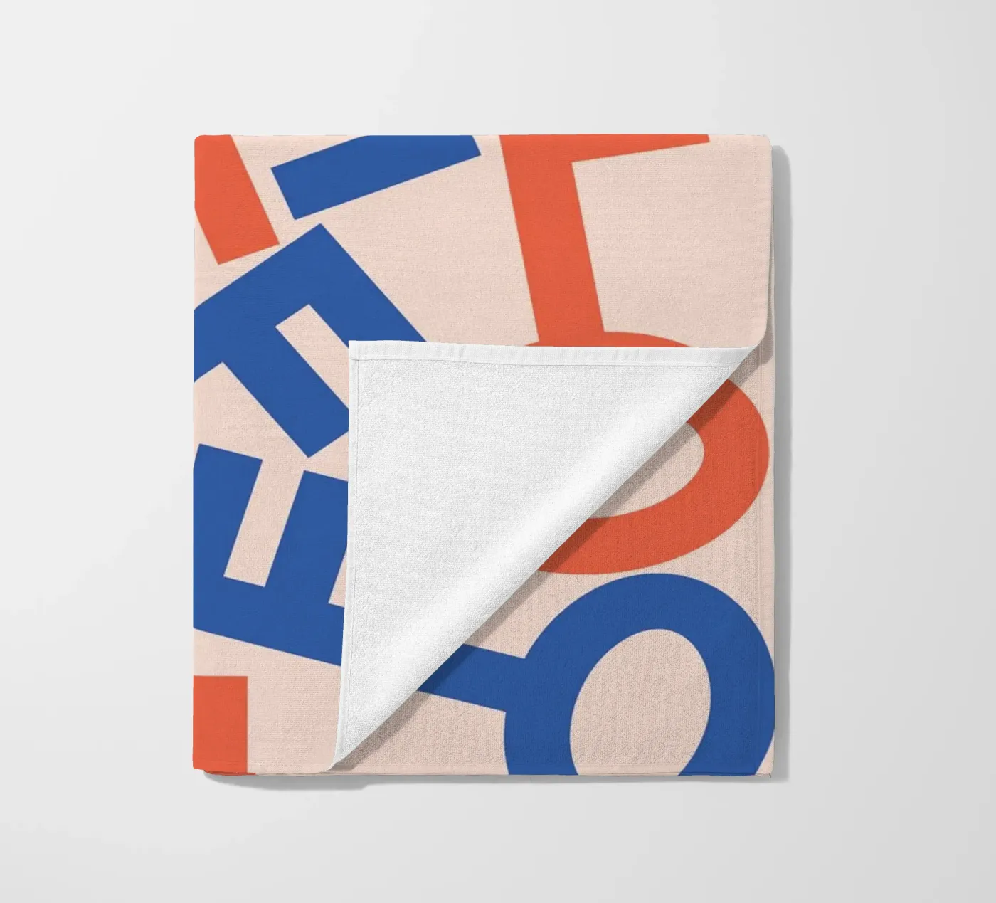 Stapelkunst strandhanddoek van galihstudio