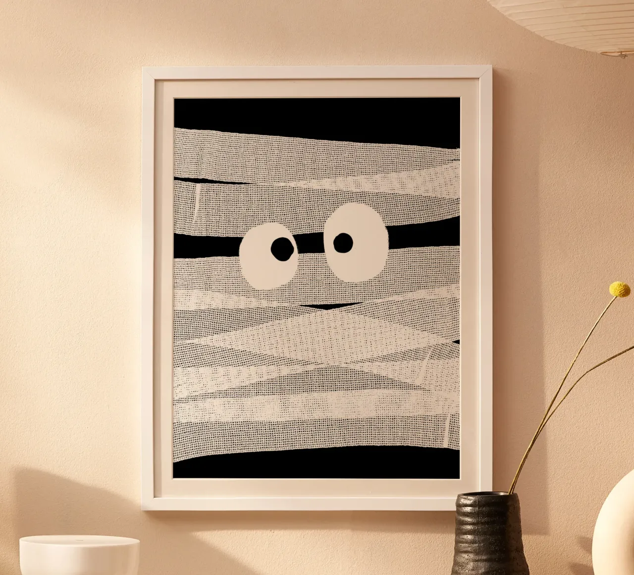 Mummies poster with plastic frame by All Colours